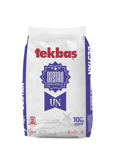 Tekbaş Un Baklavalık Böreklik Un 10 KG