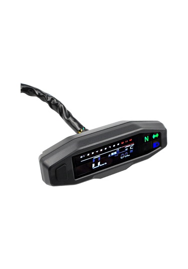 Motosiklet Rpm Ölçer Dijital Kilometre Kilometre Sayacı K20730-2