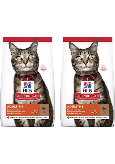 Hill's Science Plan Kuzu Etli Yetişkin Kedi Maması 2 x 3 KG