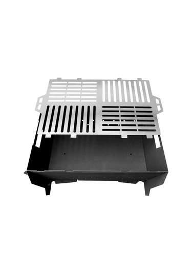 Baygato Grilling Guru Mangal (Düz Taban) Katlanabilir Ve Taşınabilir 6 Kişilik