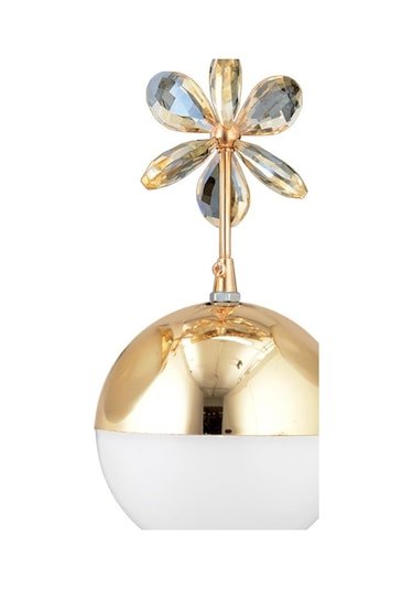 İstanbul Avize Kelebek Tekli Gold Ledli Aplik Altın