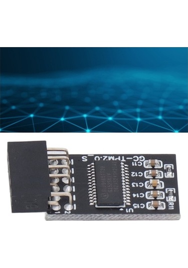 Pazly Gigabyte Uyumlu Tpm 2.0 Modülü - 12 Pin Spı/lpc Arayüzü, Güvenlik Kartı, Intel/amd Anakartlar İçin