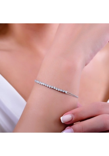 Ariş Pırlanta Su Yolu Bileklik N11.543