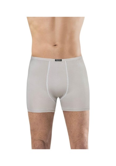 Kit İç Giyim Anıt 1273 Tekli Bambu Ve Likralı Erkek Boxer Gri