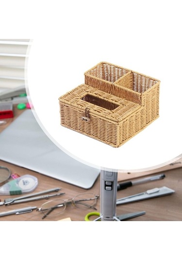 Pazly Tutucusu Tutucuları Suntek Saklama Mendil Kutusu Haki Dokuma Bd Diğer