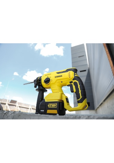 Rtrmax RTX2095 Şarjlı Sds Plus Kırıcı ve Delici Kömürsüz 2.2Jul 22mm 2x4 Ah Çift Akü X-Lion