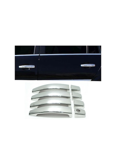 Opel Vectra C Krom Kapı Kolu Tk 2004 Üzeri 4Kapı Paslanmaz Çelik N11.1031