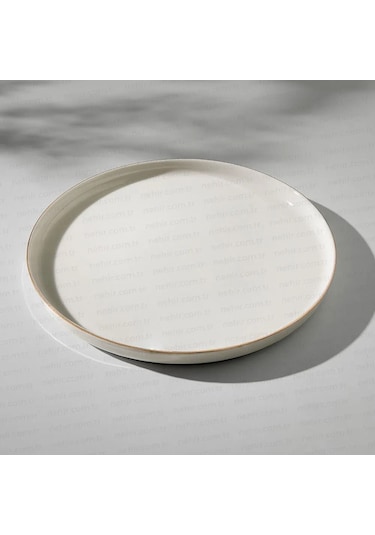 Nehir Duru 6 Kişilik 24 Parça Porselen Yemek Takımı