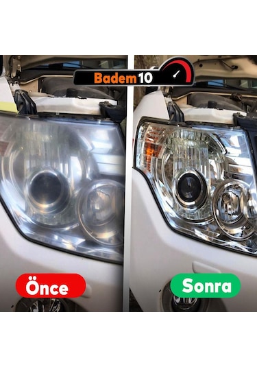 Araç Otomotiv Far Temizle Parlatma İnce Kalın Kum Su Zımpara Kağıt Set 1000-2000-3000 Kum 10 Adet