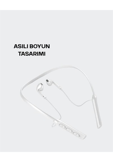 Boyun Askılı Kulaklık 100 Saat Kullanım Süresi, Ergonomik Tasarım