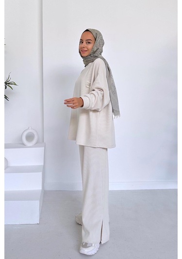 Yan Yırtmaç Fitilli Spor Takım - Taş