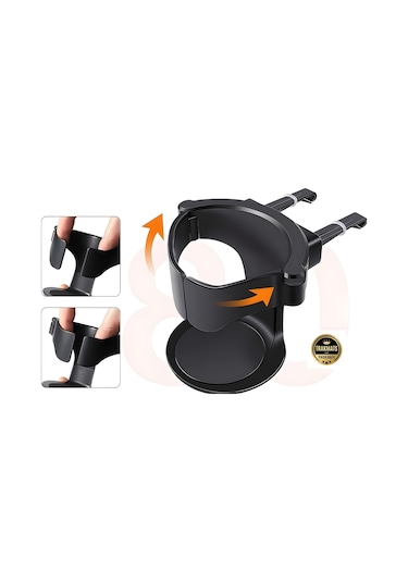 Peugeot 407 2003-2004-2005-2006-2007-2008-2009-2010 Ayarlanabilir Araç Bardak Tutucu