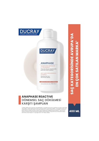Ducray Anaphase Hair Loss Growth Şampuan 400 Ml