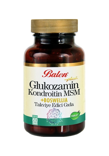 Balen Glukozamin Kondroitin Msm Boswellia Akgünlük Tablet 60x1200