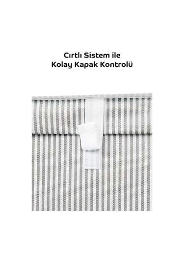 Kapaklı Çok Amaçlı Çamaşır-saklama-düzenleme Vb.hurç, Kutu 50x40x30 - Maxi Model Kutu - Gri Renkli