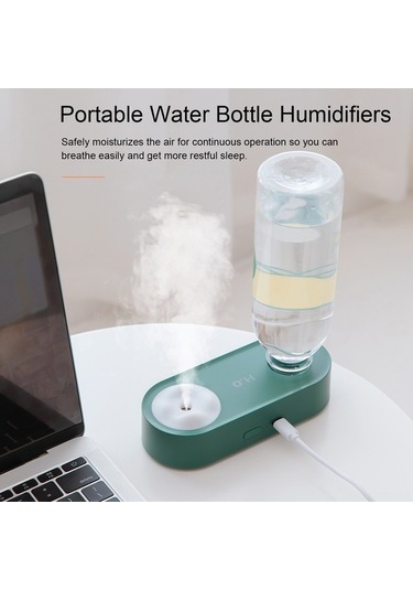 Dancemonkey Taşınabilir Nemlendirici - Usb Şarjlı Gece Lambalı Mini Hava Nemlendirici - Kırmızı Renk Modeli