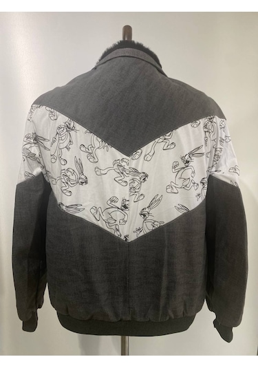Kadın Aztek Unisex Retro Bomber Oversize Vintage Ceket Abugs4 Çok Renkli