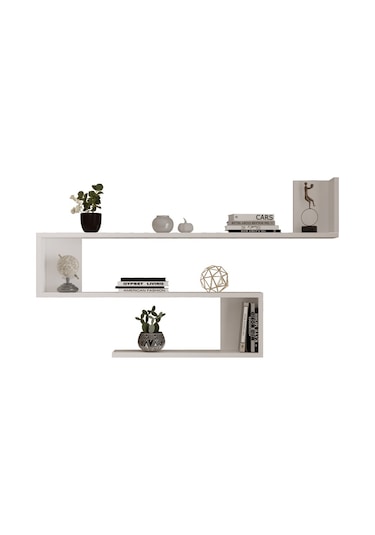 Yurudesign Shelf R10 Modern Duvar Rafı Kitaplık