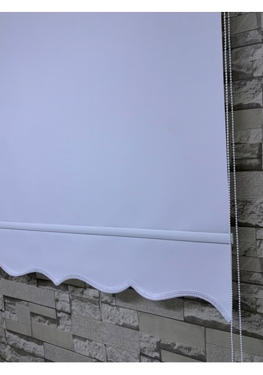 Beyaz Renk Mat Stor Perde Alüminyum Kasa Tüm Ölçülerde