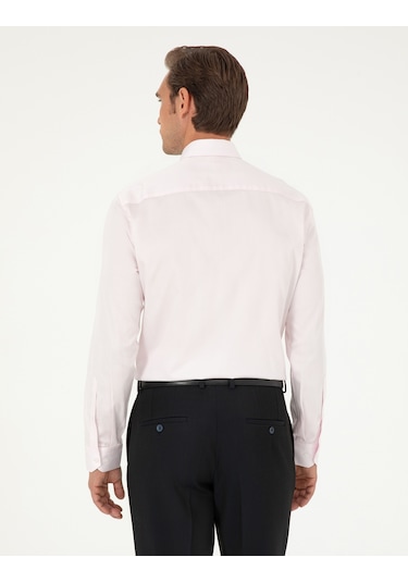 Pierre Cardin Erkek Açık Pembe Gömlek Basic 50292520-vr078