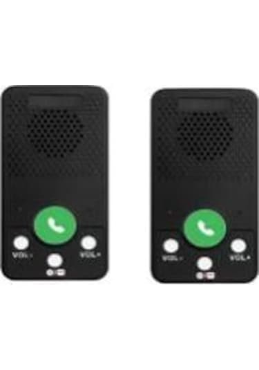 Hello D10a 1000 Mah Şarjlı İnterkom Kapalı Devre Konuşma Sistemi