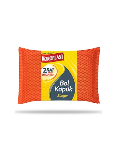 Koroplast Bol Köpük Sünger 4'lü