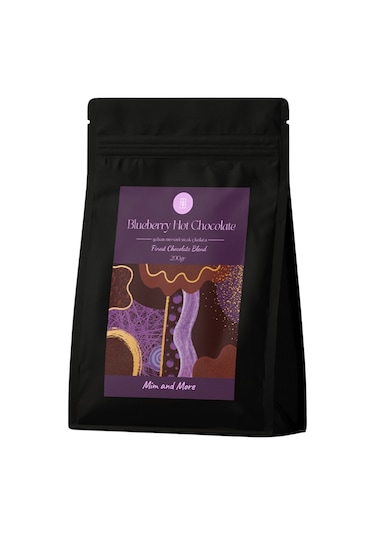 Mim And More Yaban Mersinli Sıcak Çikolata Blueberry Hot Chocolate 200 G