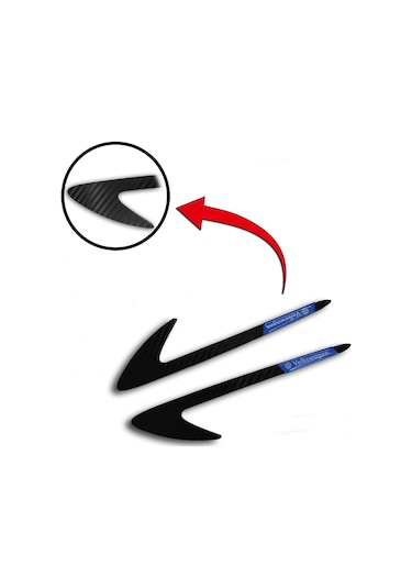 Volkswagen Golf 4 Uyumlu Carbon Kapı Eşiği + Çamurluk Venti (552312755)