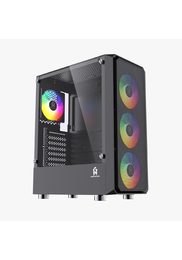 R14 Rainbow 4 Fanlı Atx Gaming Kasa 450w Psu