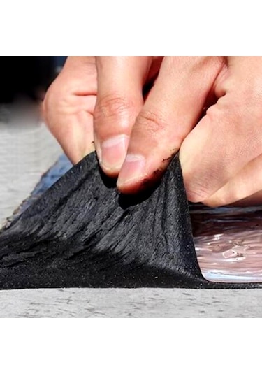 10 Adet 35x20cm Ziftli Oto Ses Su Yalıtım Pedi Folyolu Yapışkanlı