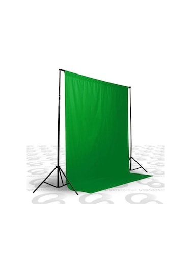 Greenbox Chromakey Green Screen Greenbox Yeşil Fon Perde 2X3 Mt