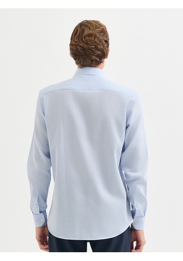 Karaca Erkek Slım Fıt Gömlek-açık Mavi 11.25w.04.011 Açik Mavi