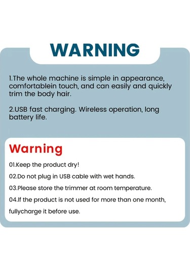 Dashanshop Cdh002jp Black Clıpclean Erkek Dual Baslikli Kasik Ve Vucut Trimmeri Skinsafe Teknolojili Islak Kuru Usb Sarjli Led Aydinlatmali Hassas Bolgeler Icin