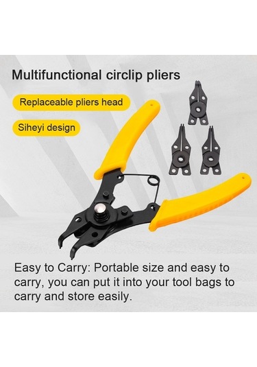 Carrier- Moda Trendleri "4 Uçlu Segman Pensesi - Ergonomik Tutma 1 Adet