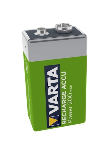 Varta 56722 200 mAh 9V Ni-MH Şarj Edilebilir Pil 10'lu