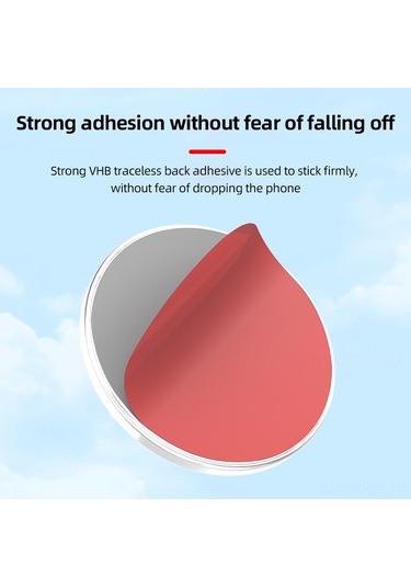 Maiyame iPhone Uyumlu 15/14/13/12 Serisi İçin Magnetik Duvar Stantı - Alüminyum+silikon Malzeme, Sağlam Tutuş, Çizik Koruması, Siyah