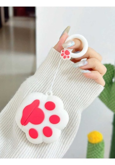 İphone 3. Nesil Uyumlu Koruyucu Bluetooth Kulaklık Kılıfı Figürlü Pati Airpods 3. Nesil