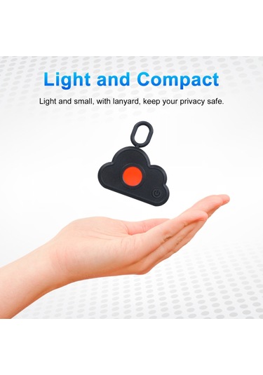 Geeroyoo Taşınabilir Kızılötesi Kamera Dedektörü, Gizli Kamera Tarayıcı & Dinleme Önleyici - Ev, Otel, Ofis Güvenlik Cihazı