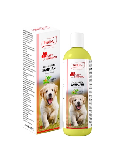 Biolive Puppy Yavru Köpekler İçin Çay Ağacı Özlü Şampuan 200 ML