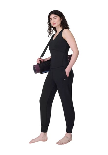 Sweaty Betty Sweaty Betty Gaia 27 Performance Yoga Pant Kadın Siyah Pantolon Blk Siyah