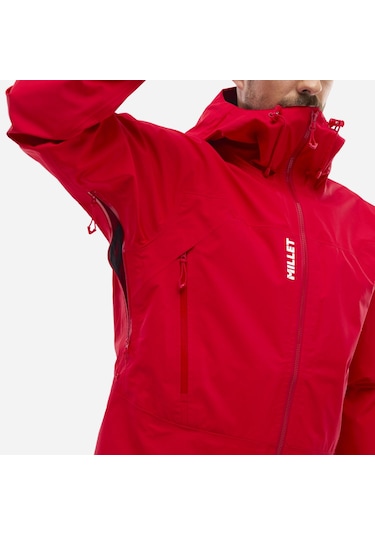 Millet Kamet Lıght Gore-tex 3l Plaın Ceket Mıv7739 0335 Kırmızı