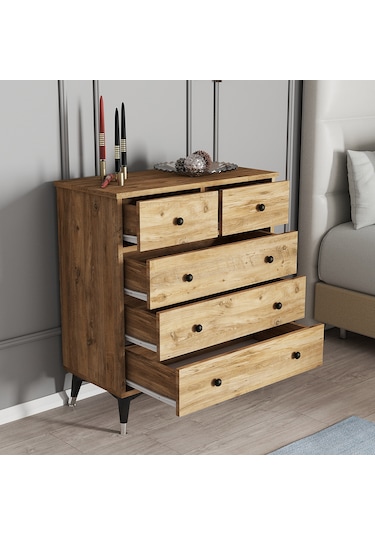 Moxen Mobilya S13 Çam Şifonyer