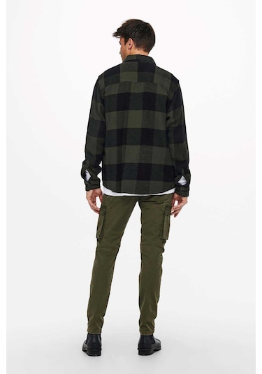 Only & Sons Erkek Onsmılo Kareli Çift Cepli %100 Pamuk Gömlek 22019854 Yeşil Only & Sons Erkek Onsmılo Kareli Çift Cepli %100 Pamuk Gömlek 22019854 Yeşil