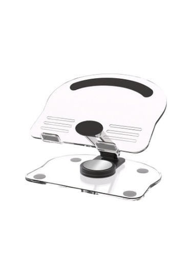 Jzcat Katlanabilir Akrilik Kaymaz Tablet Standı-siyah