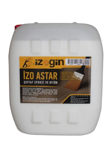 İzo Astar 20 Kg Şeffaf Epoksi Ve Bitüm Esaslı Membran Astarı