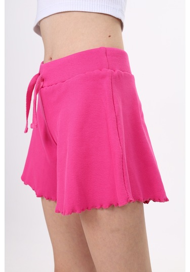 Toontoy Kız Çocuk Şort Fuşya