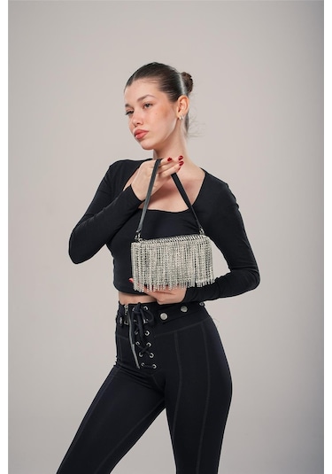 Ççs Kadın 17769 Omuz Askılı El Çantası GÜMÜŞ