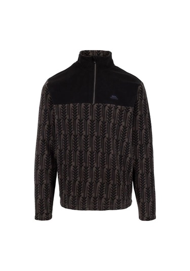 Trespass Embleton Male Microflecee Erkek Polar Siyah