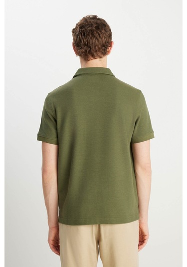 Wrangler Erkek Regular Fit Polo Yeşil Erkek Kısa Kol T-shirt 000000000102265413 Yeşil