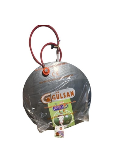 Tüplü Sac Ocak 55 Cm Ekmek Yufka Sacı Hortum Dedantörlü Set